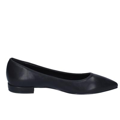 scarpe donna OLGA RUBINI ballerine nero pelle sintetica BM95 Italy