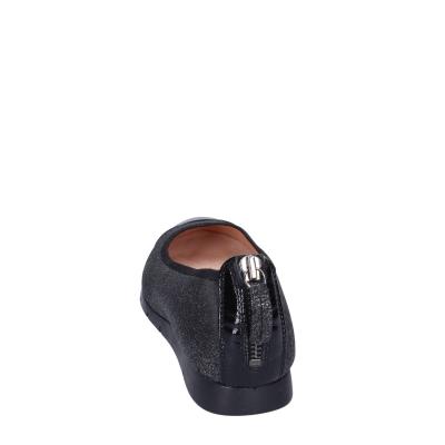 scarpe donna UNISA ballerine grigio pelle sintetica vernice BM36 Italia