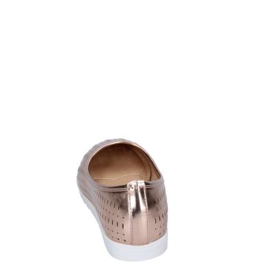 scarpe donna LANCETTI ballerine bronzo pelle sintetica BP565 Nuovo