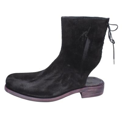 scarpe uomo VAZ RAJAN stivaletti nero camoscio VR18 BD69 Pezzi Unici