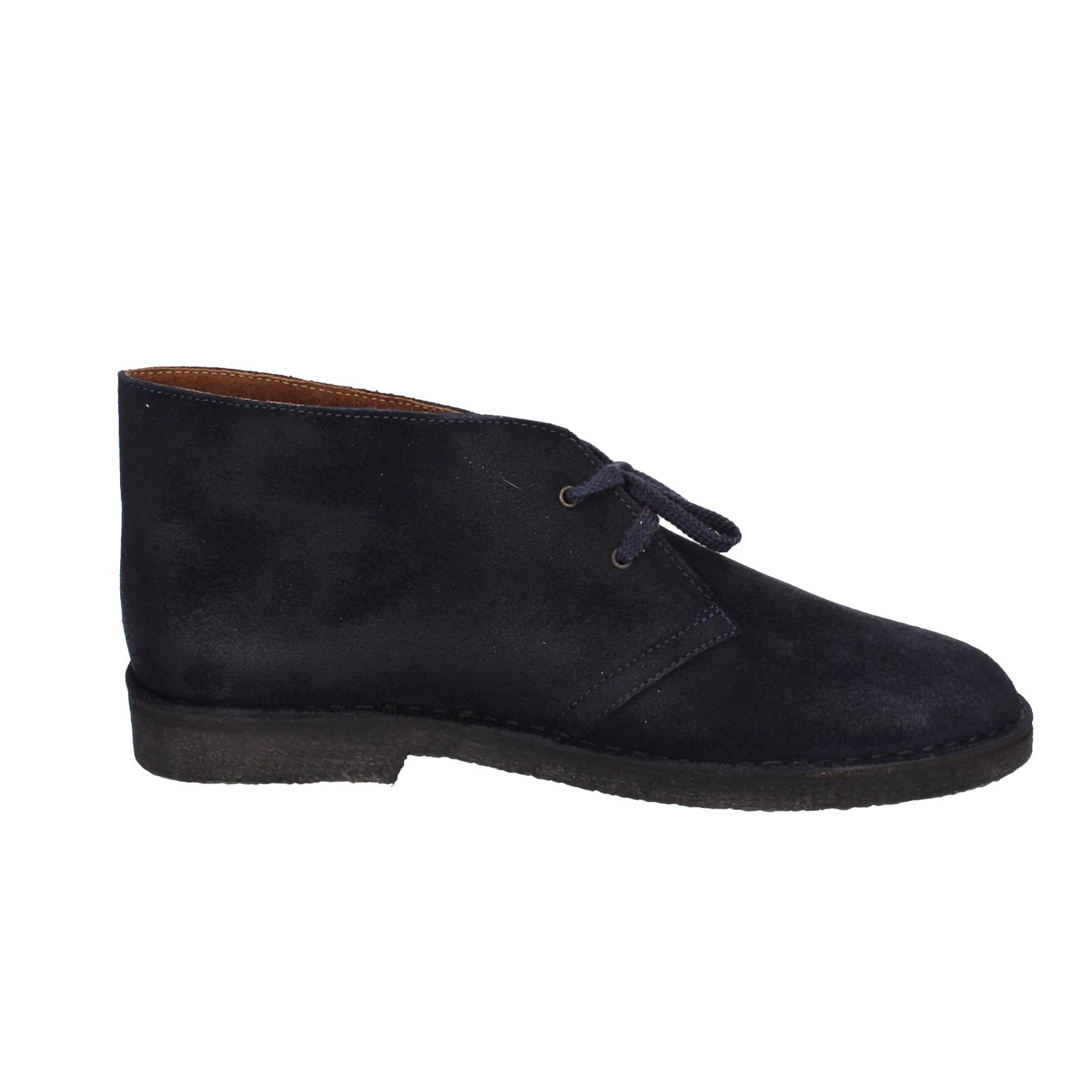 scarpe uomo IRWIN DANKS stivaletti blu camoscio EY123 Fino Al -60%