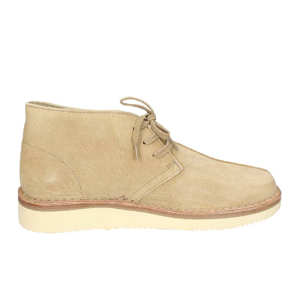 scarpe uomo ASTORFLEX stivaletti beige camoscio EY809 Sottocosto