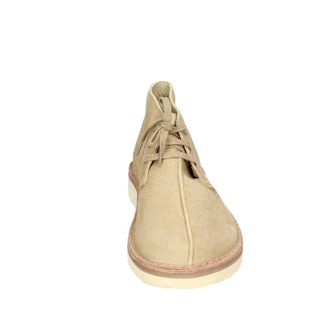 scarpe uomo ASTORFLEX stivaletti beige camoscio EY809 Sottocosto