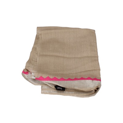 pareo donna NALI' beige seta rosa AF446 I Più Venduti