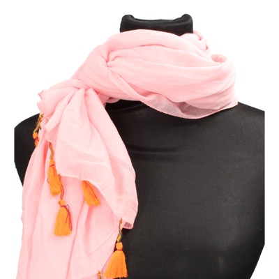 pareo donna NALI' rosa cotone AF449 In Saldo