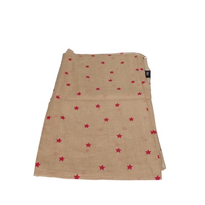 pareo donna NALI' beige cotone rosa AF424 2025