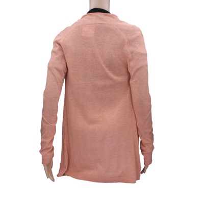 cardigan donna TAVIANI 42 rosa viscosa AN699 Nuovo