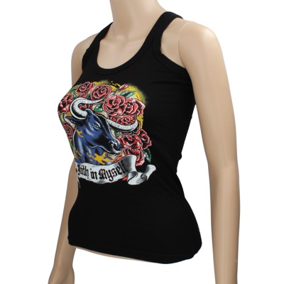 canotta donna FAITH CONNEXION tg. S nero viscosa AR290 Negozi Online