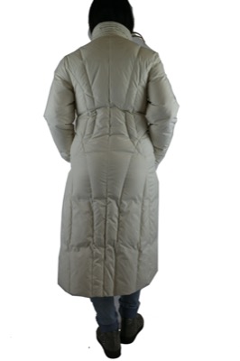 giubbotto donna CIPRES 44 beige poliestere AK227 Fino Al -60%