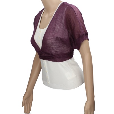 coprispalle donna 11.04 MILANO 42 viola acrilico AN798 Economico