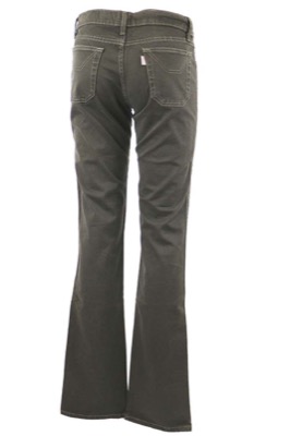 pantaloni donna JECKERSON 26 marrone cotone AM200 Offerte