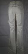 pantaloni donna JECKERSON bianco cotone AM356 Saldi Di Fabbrica