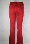 pantaloni donna JECKERSON rosso cotone AM195 In Saldo
