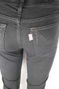 pantaloni donna JECKERSON 26 nero cotone AM197 Nuova