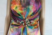 vestito donna ANTONIO NOTARO 50 multicolore poliestere AM433 Promozione Limitata