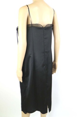 vestito donna ALTHEA 43 nero poliestere AM334 Fino Al -60%