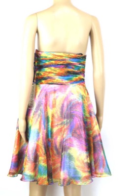 vestito donna ANTONIO NOTARO 50 multicolore poliestere AM437 Prezzo Ridotto