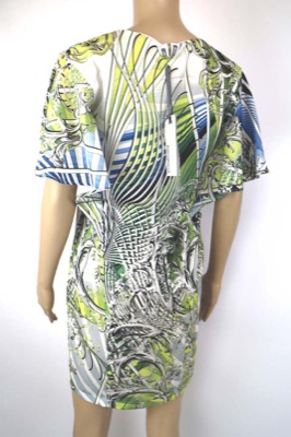 vestito donna BIANCOGHIACCIO 40 multicolore poliestere AM443 Offerta speciale della fabbrica
