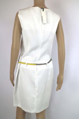vestito donna BIANCOGHIACCIO 46 bianco poliestere AM280 Economico
