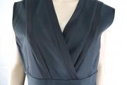 vestito donna BIANCOGHIACCIO 48 nero cotone AM362 Hotsell