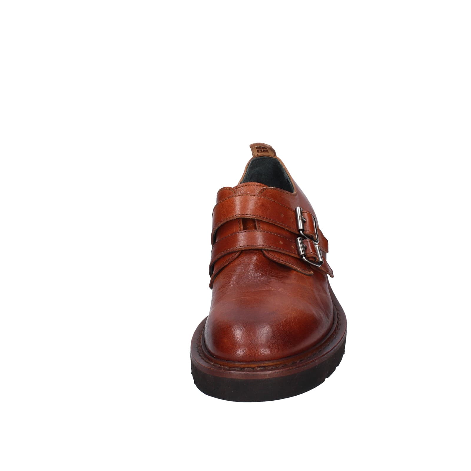 scarpe donna MOMA classiche marrone pelle 84301F-VAR EY474 Moda