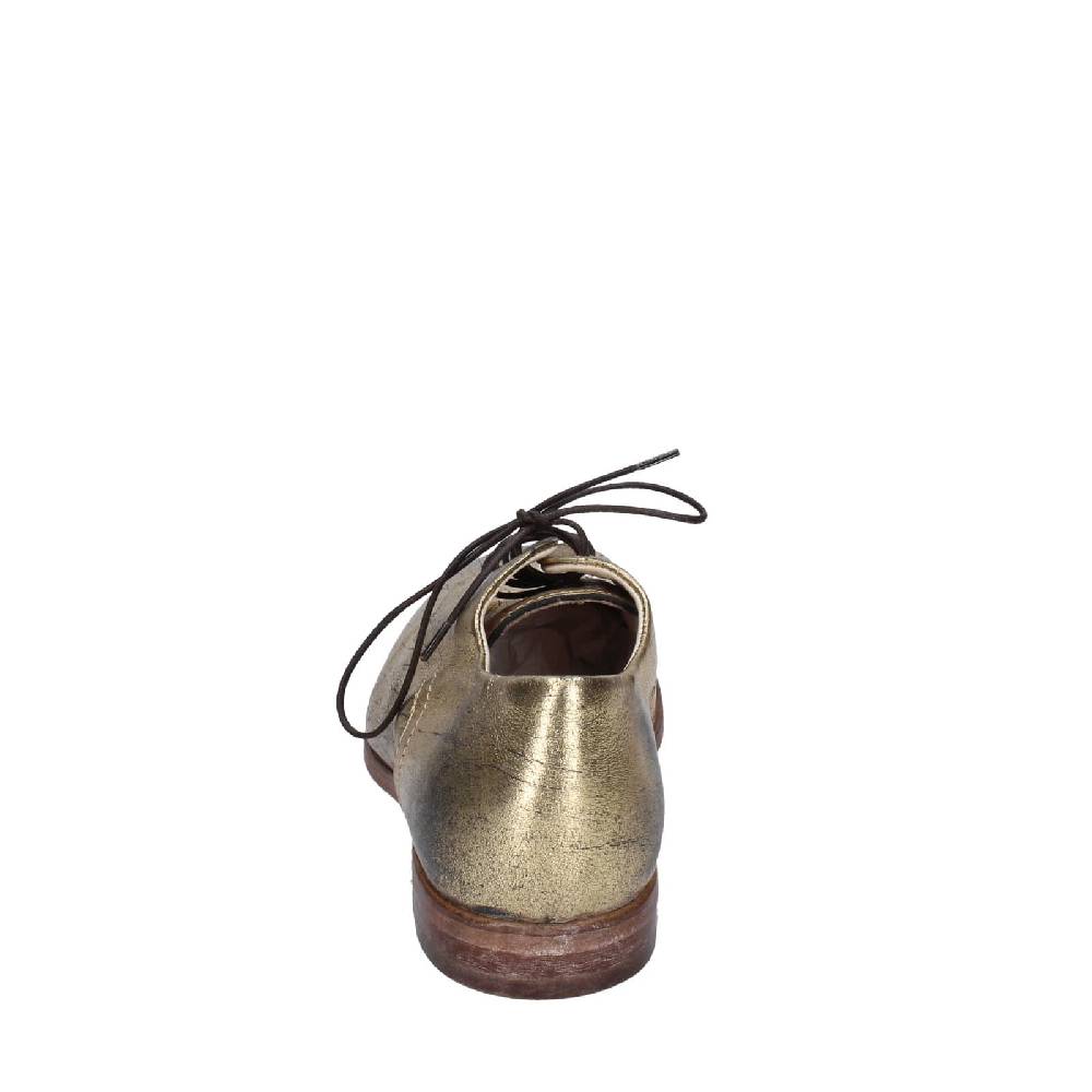 scarpe donna MOMA classiche oro pelle EZ899 2025