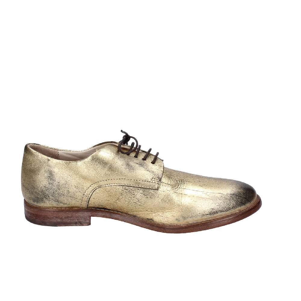 scarpe donna MOMA classiche oro pelle EZ899 2025