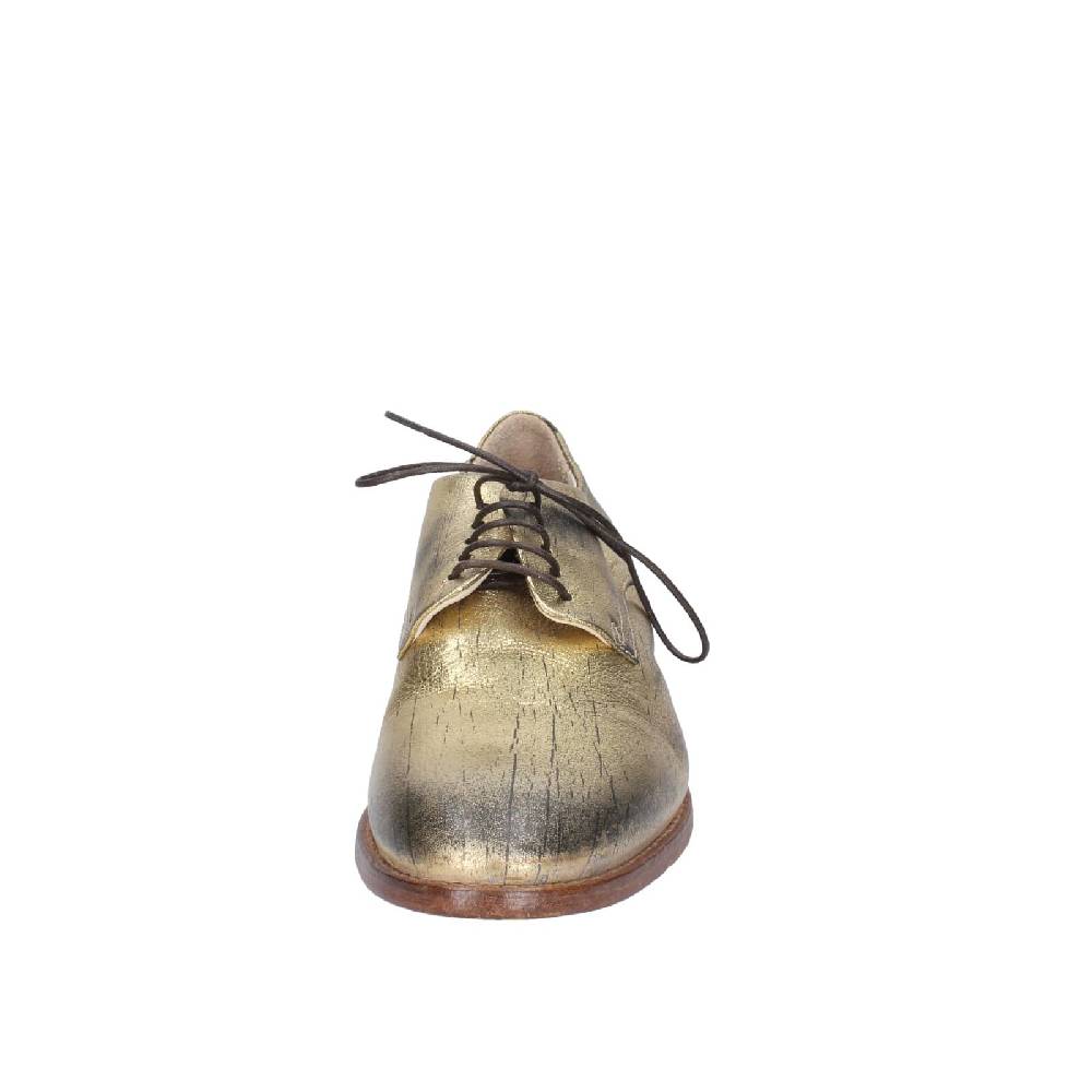 scarpe donna MOMA classiche oro pelle EZ899 2025