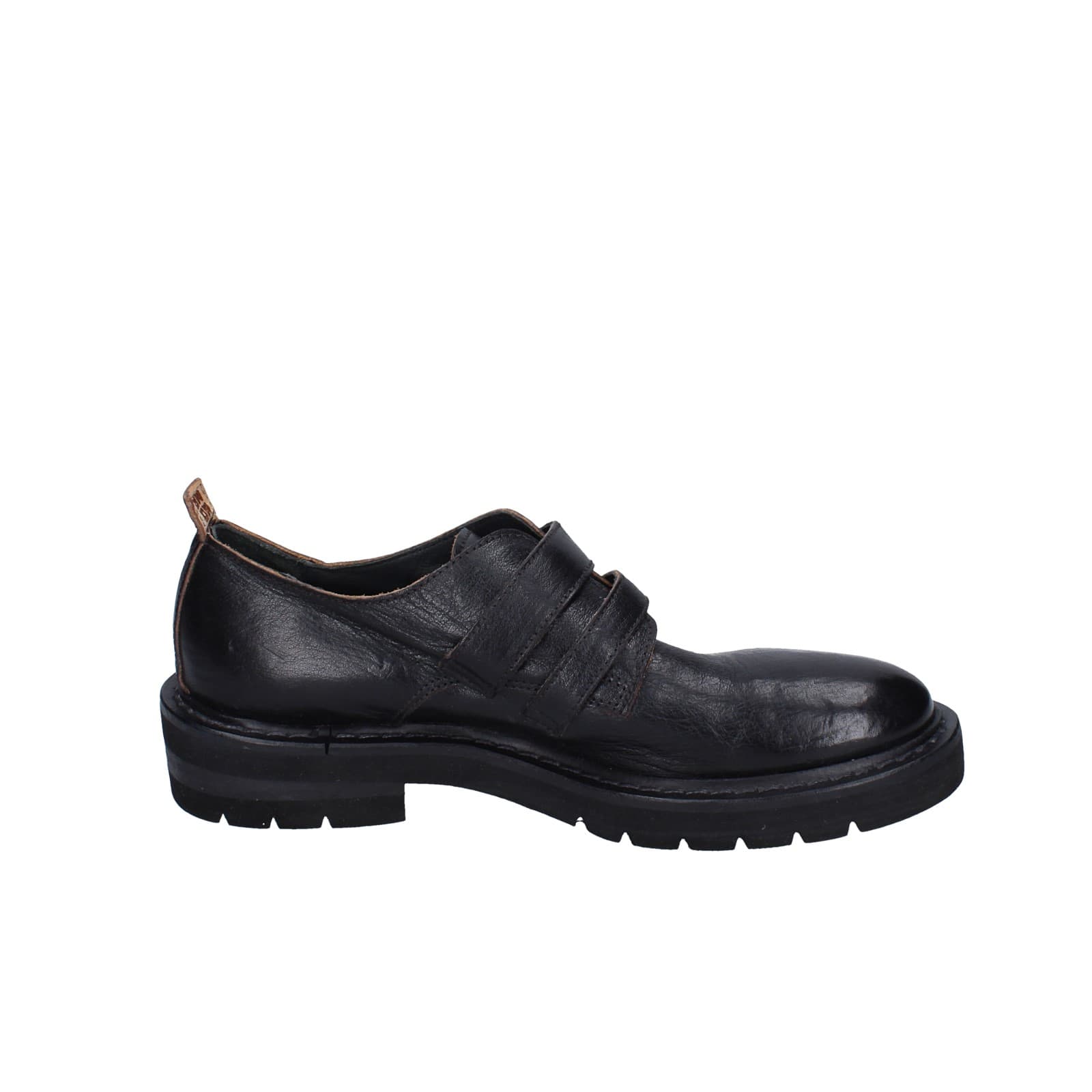 scarpe donna MOMA classiche nero pelle 84301F-VAR EY476 Pezzi Unici