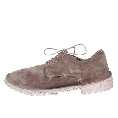 scarpe donna MOMA classiche beige camoscio BH344 Consegna Veloce