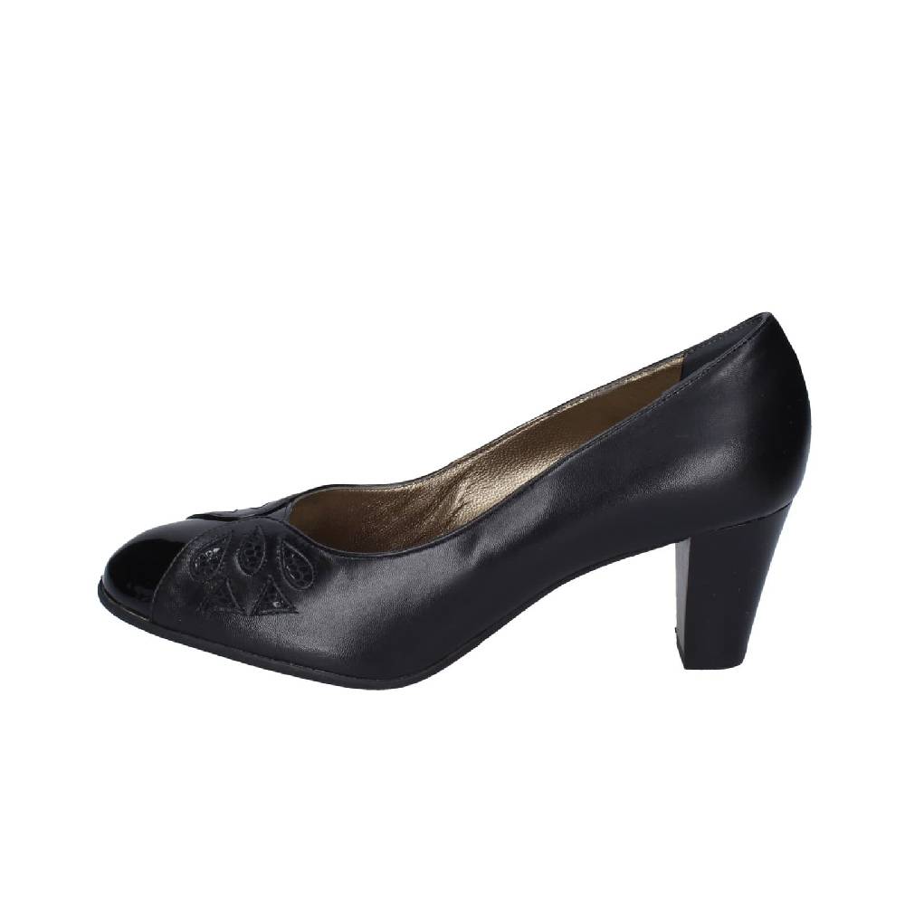 scarpe donna CONFORT decollete nero pelle vernice EZ400 I Più Venduti