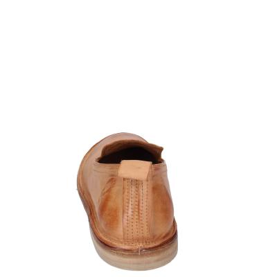 scarpe donna MOMA mocassini marrone pelle 1FS313-AF VINTAGE BD675 Italy