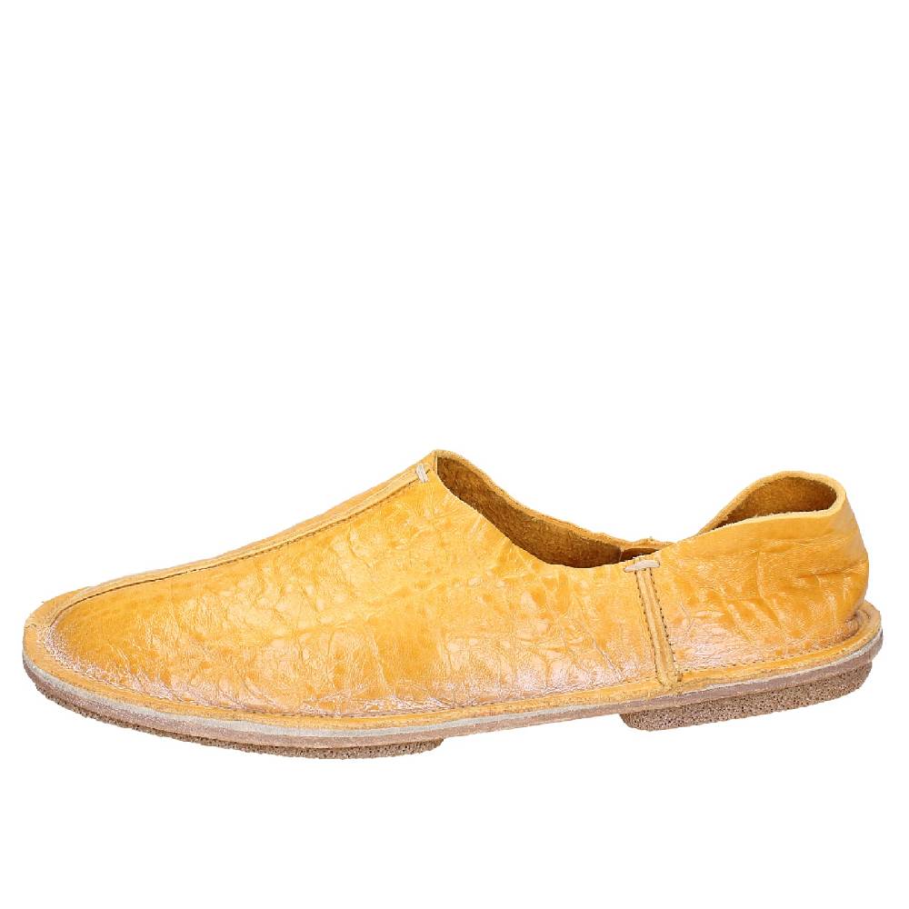 scarpe donna MOMA mocassini giallo pelle 1FS438 EY637 Grande vendita