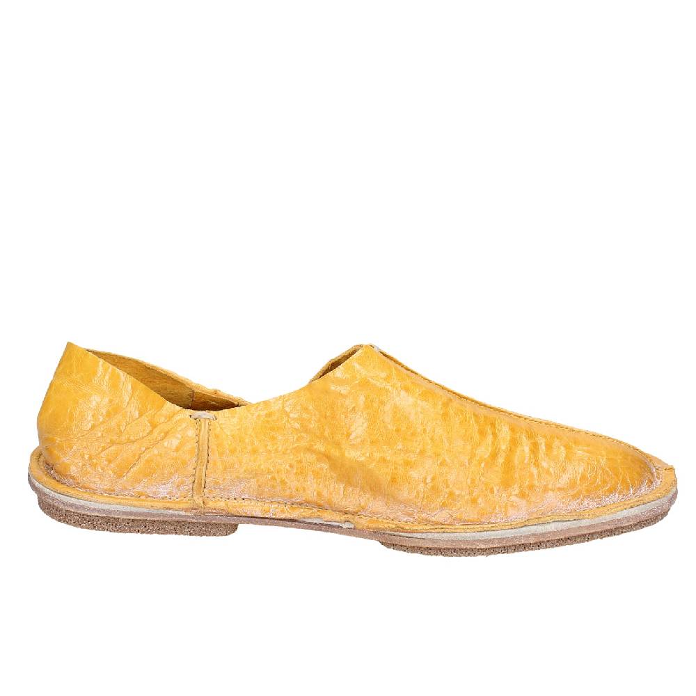 scarpe donna MOMA mocassini giallo pelle 1FS438 EY637 Grande vendita