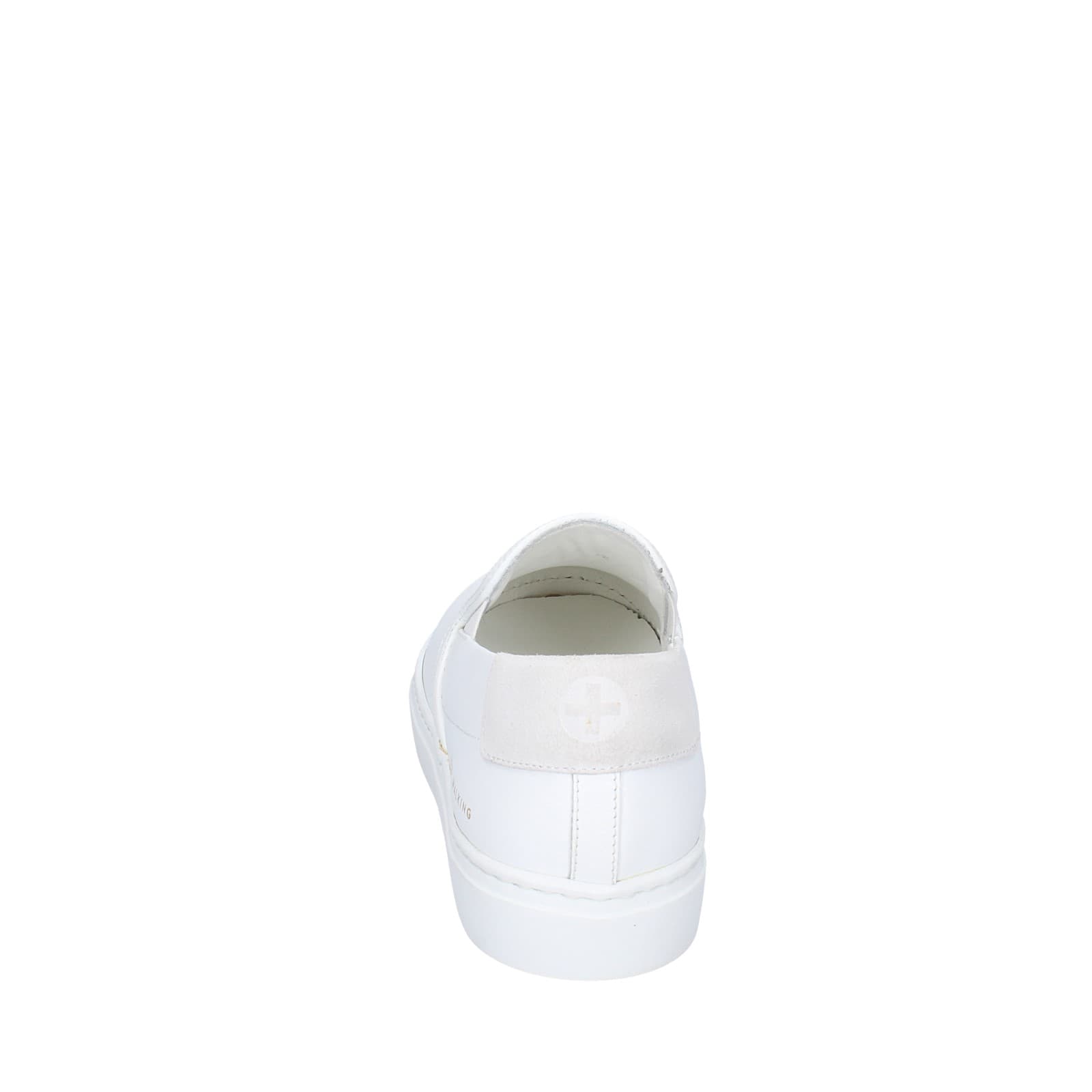 scarpe donna ME+EM mocassini bianco pelle EY198 Pezzi Unici