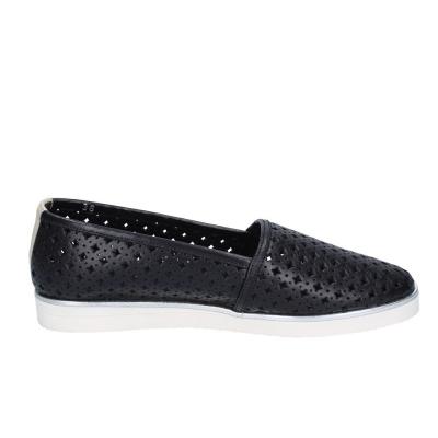 scarpe donna BALDININI mocassini nero pelle BF754 Consegna Veloce