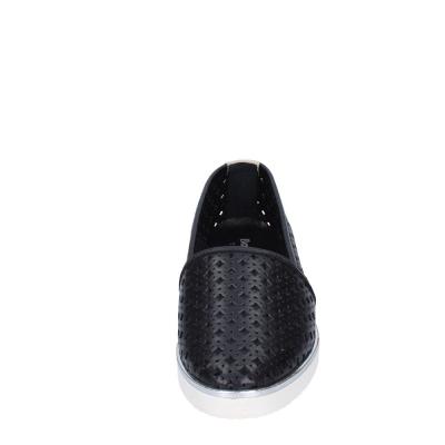 scarpe donna BALDININI mocassini nero pelle BF754 Consegna Veloce