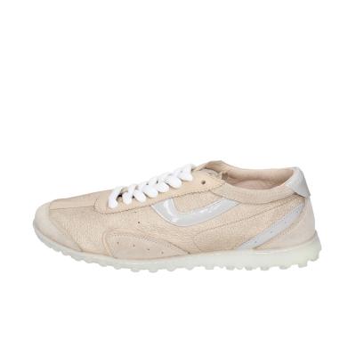 scarpe donna MOMA sneakers oro pelle beige camoscio PER00A-PERB BC855 Fino Al -60%
