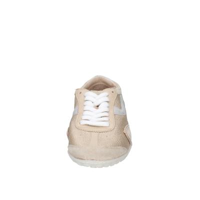 scarpe donna MOMA sneakers oro pelle beige camoscio PER00A-PERB BC855 Fino Al -60%