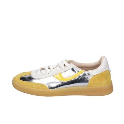 scarpe donna MOMA sneakers giallo camoscio argento 3AS420-CRV3 BC821 Shopping Online