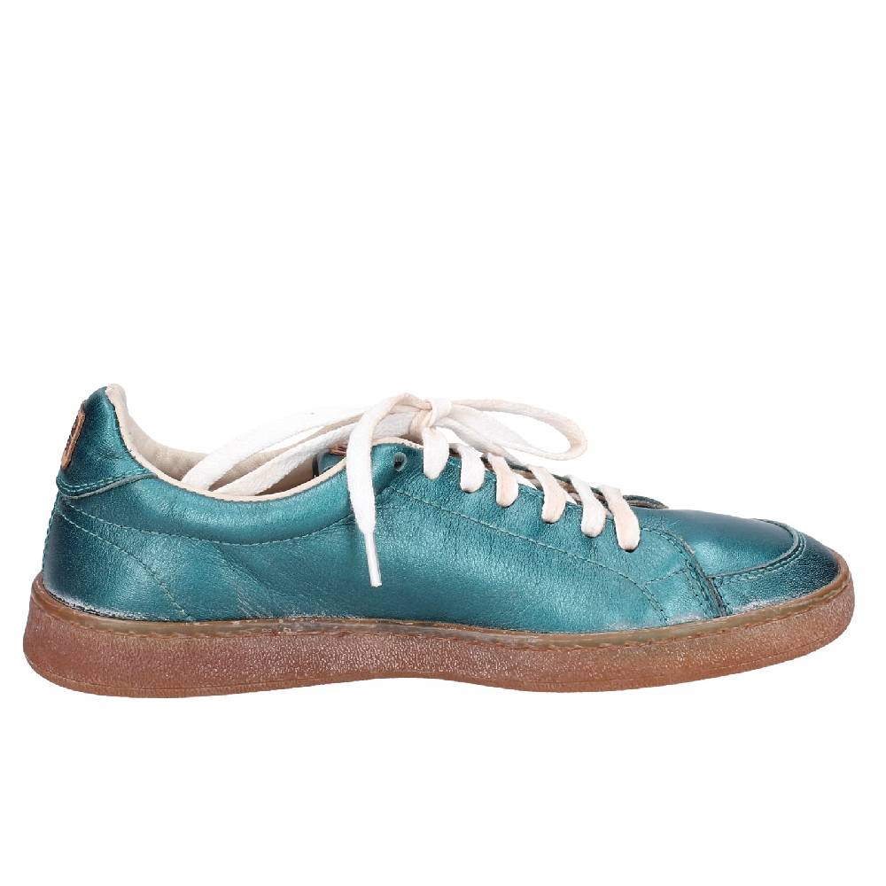 scarpe donna MOMA sneakers verde pelle 49401A VINTAGE EX456 Convenienza