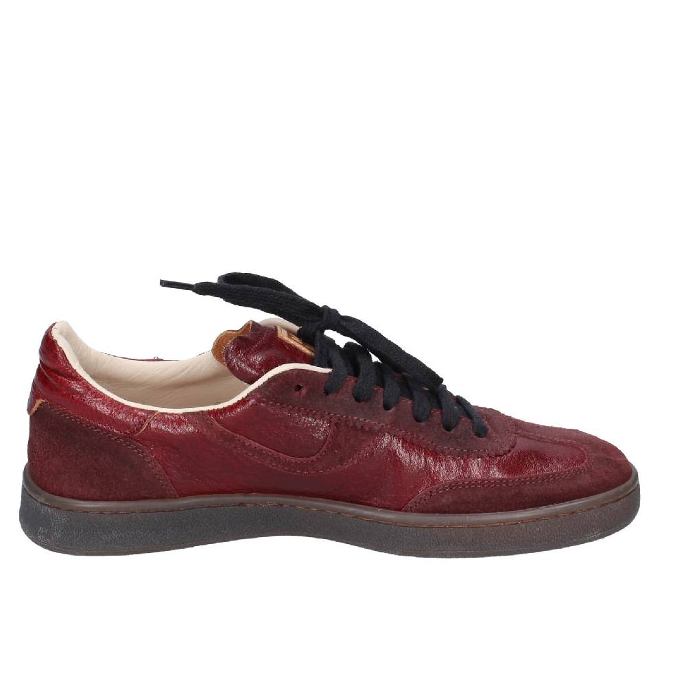 scarpe donna MOMA sneakers bordeaux pelle camoscio 89301A EY596 Outlet