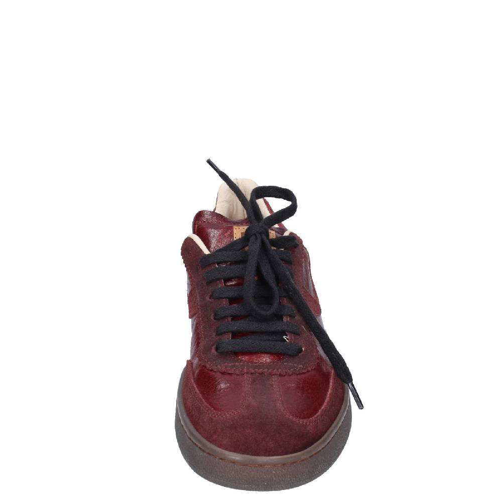 scarpe donna MOMA sneakers bordeaux pelle camoscio 89301A EY596 Outlet