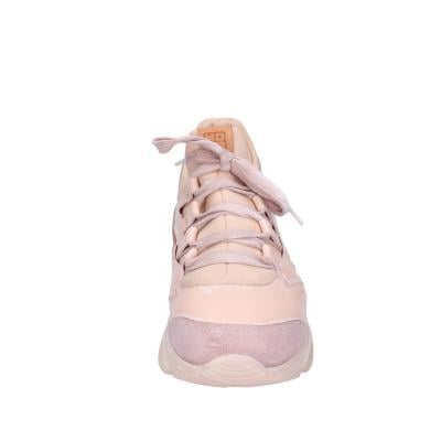 scarpe donna MOMA sneakers rosa pelle tessuto BK453 Saldi