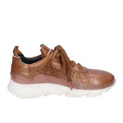 scarpe donna MOMA sneakers marrone pelle camoscio BK477 Offerte