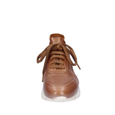 scarpe donna MOMA sneakers marrone pelle camoscio BK477 Offerte