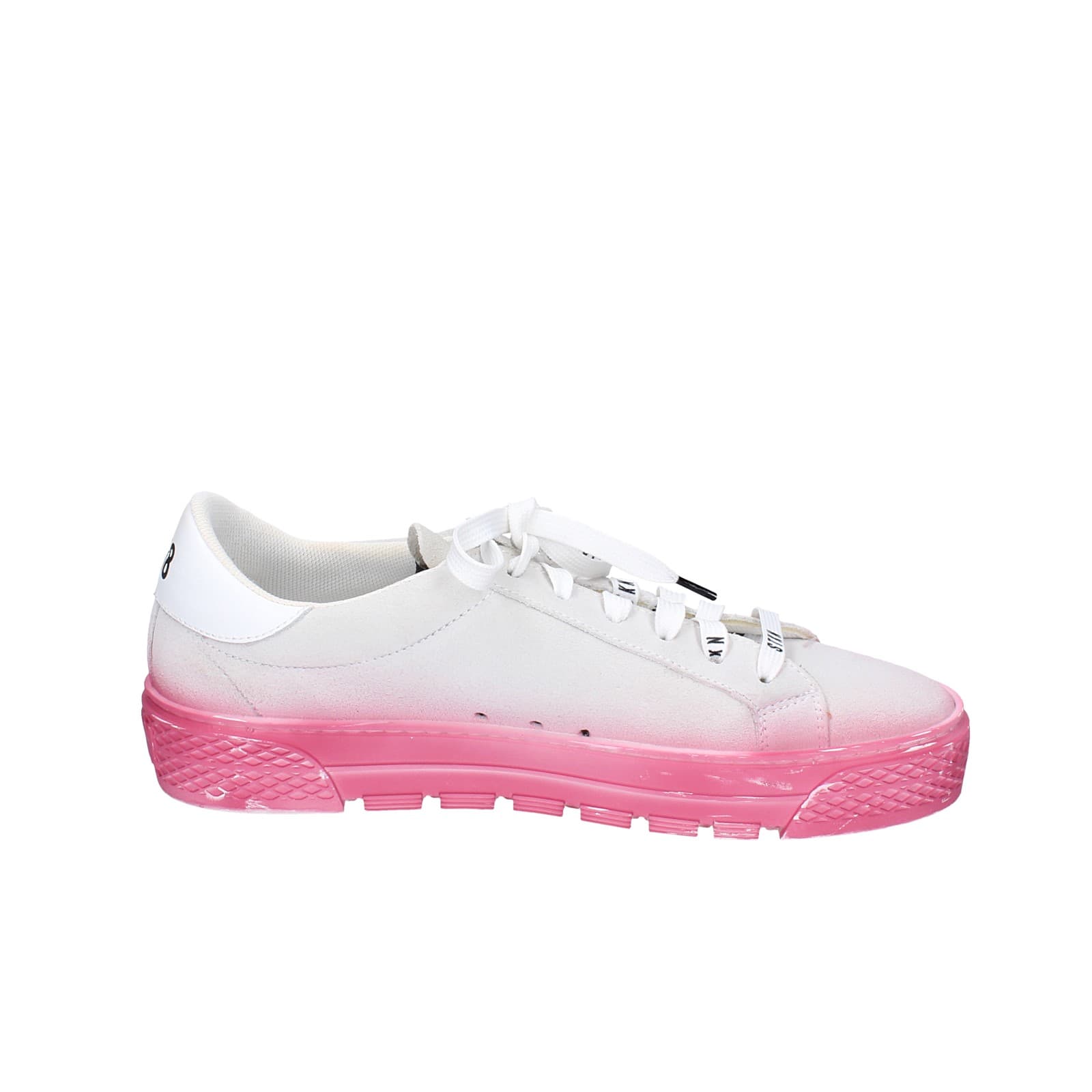scarpe donna STKN sneakers grigio camoscio rosa EY134 Hotsell