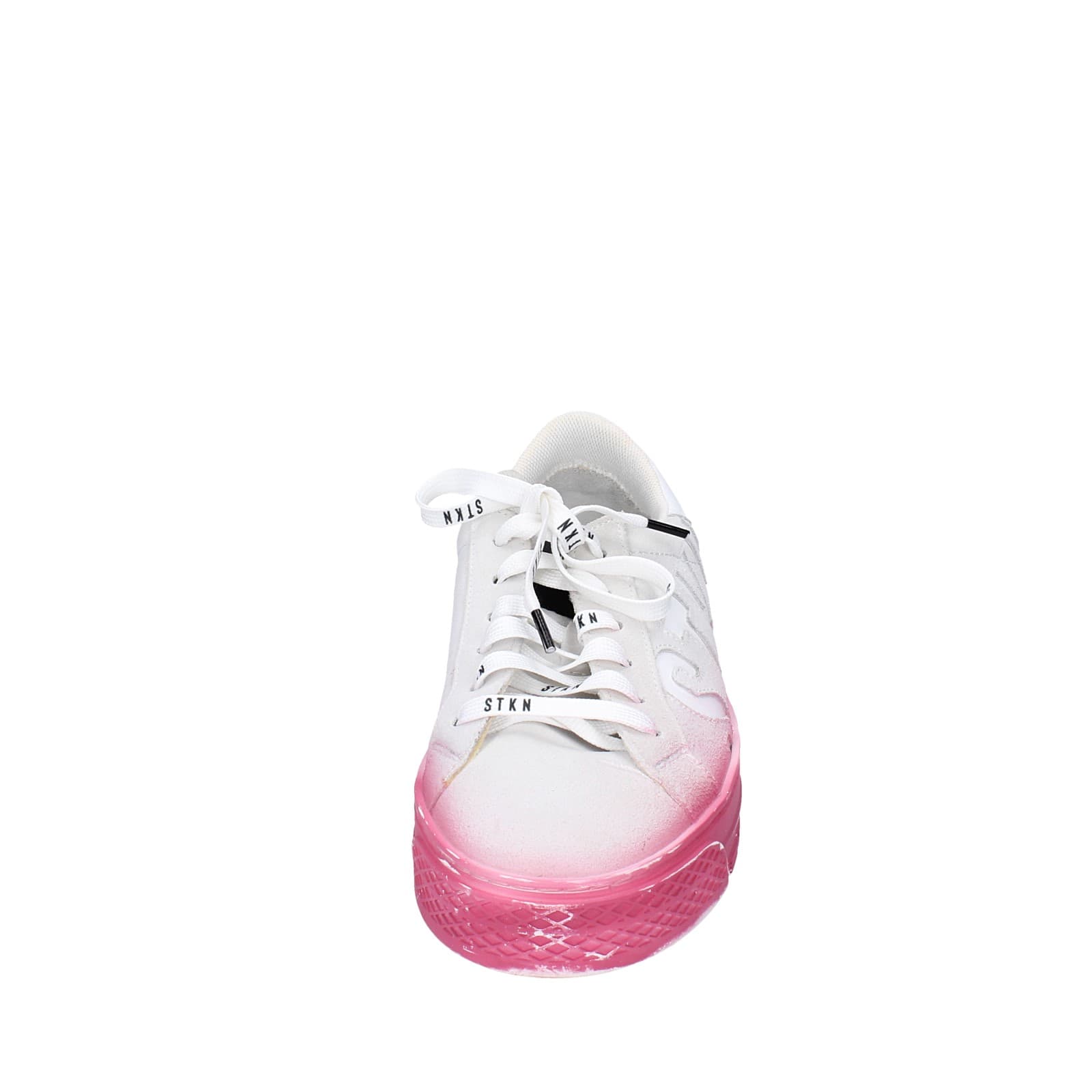 scarpe donna STKN sneakers grigio camoscio rosa EY134 Hotsell