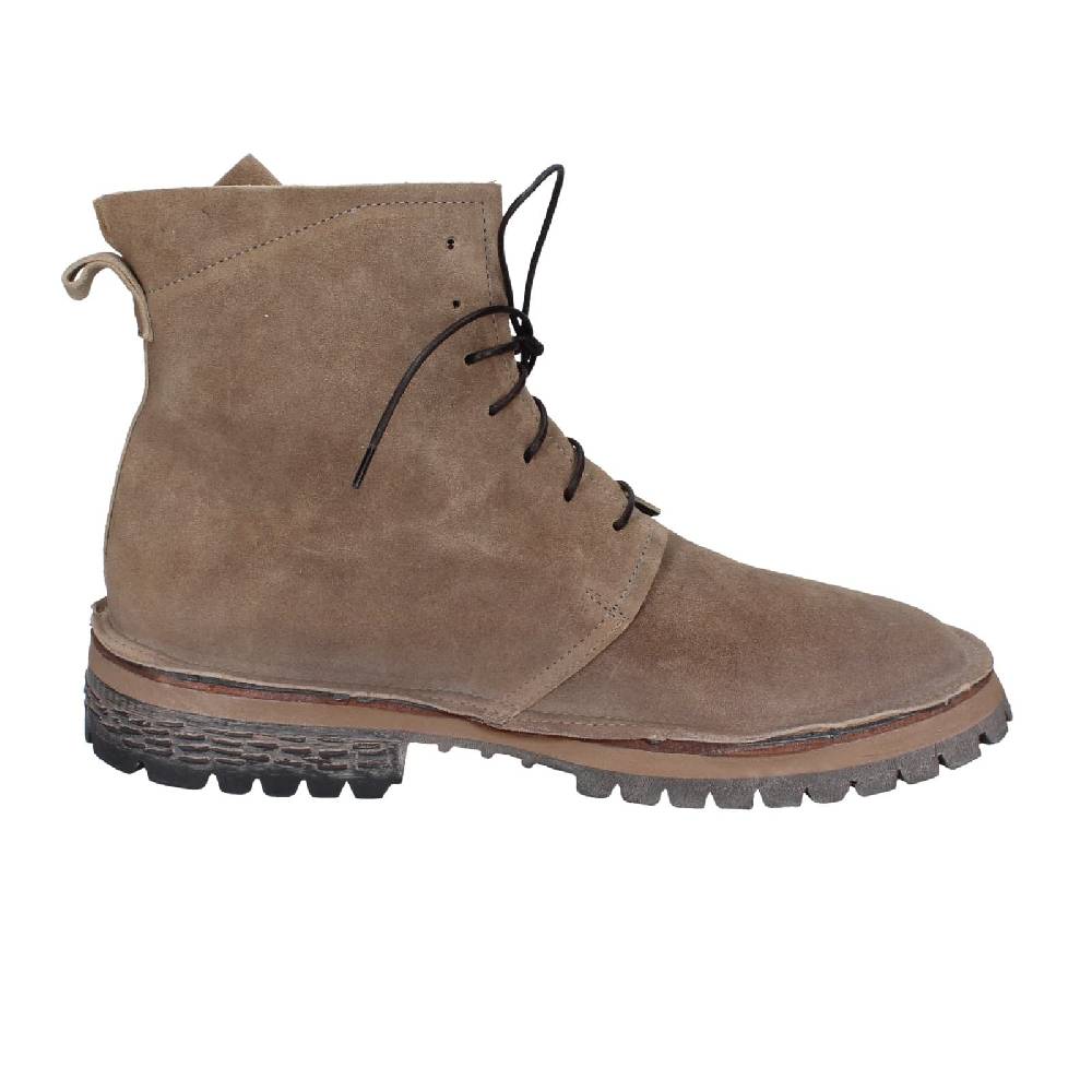 scarpe donna MOMA stivaletti beige camoscio 73302C EY539 I Più Venduti