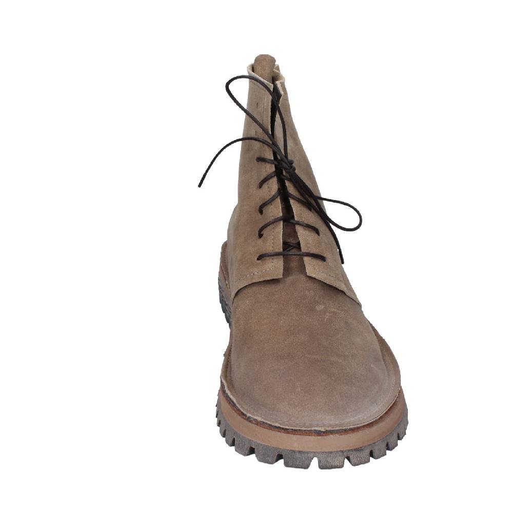 scarpe donna MOMA stivaletti beige camoscio 73302C EY539 I Più Venduti
